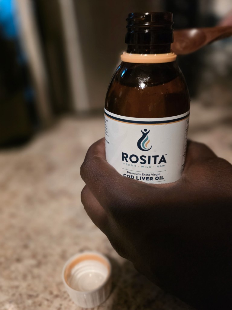 Raw liquid cod liver oil